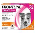 Frontline Tri-Act Lsg.z.Auftropfen f.Hunde 5-10 kg 3 St Einzeldosispipetten