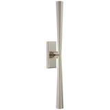 Visual Comfort Signature Collection Thomas O'Brien Galahad 25 Inch LED Wall Sconce - TOB 2716PN