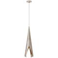 Visual Comfort Signature Collection Kelly Wearstler Piel 8 Inch LED Mini Pendant - KW 5632PWT