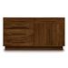 Copeland Furniture Moduluxe 5 Drawer 66.125" W Solid Wood Combo Dresser Wood in Red, Size 35.0 H x 66.125 W x 18.0 D in | Wayfair 4-MOD-71-71