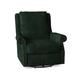 Bradington-Young Barcelo 38" Wide Genuine Leather Standard Recliner in Black | 40 H x 38 W x 41 D in | Wayfair 7411-922100-28-NN-MRISG