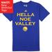 Adidas Shirts | Adidas Warriors Hella Noe Valley Shirt Nwot | Color: Blue | Size: Xxl