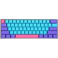 BOYI Wired 60% Mechanical,Mini RGB Cherry MX Switch PBT Keycaps NKRO Programmable Type-C Keyboard for Gaming and Working(Joker-Color,Cherry MX Blue Switch)