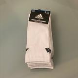 Adidas Underwear & Socks | Adidas Men's Socks - 3 Pairs | Color: Black/White | Size: 6-12