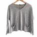American Eagle Outfitters Sweaters | Don't Ask Why Aeo Women's Sweater Os Long Sleeve | Color: Gray | Size: One Size - Fits Like A Small
