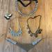 J. Crew Jewelry | 5 J Crew Vintage Necklaces | Color: Black | Size: Os