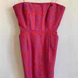 J. Crew Dresses | J.Crew Strapless Dress | Color: Purple/Red | Size: 4