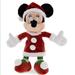 Disney Toys | Disney Minnie Mouse 7 Inch Santa Plush | Color: Red | Size: 7”