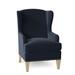 Wingback Chair - Paula Deen Home Goyito 31" Wide Down Cushion Wingback Chair Wood/Polyester/Cotton/Velvet/Fabric/Other Performance Fabrics | Wayfair