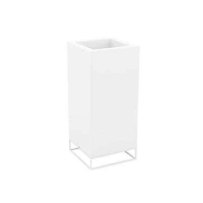 Vondom »VELA« Cubo Alto Outdoor Pflanzengefäß 60x60x100cm / Lackiert Hochglanz / Bronze Image
