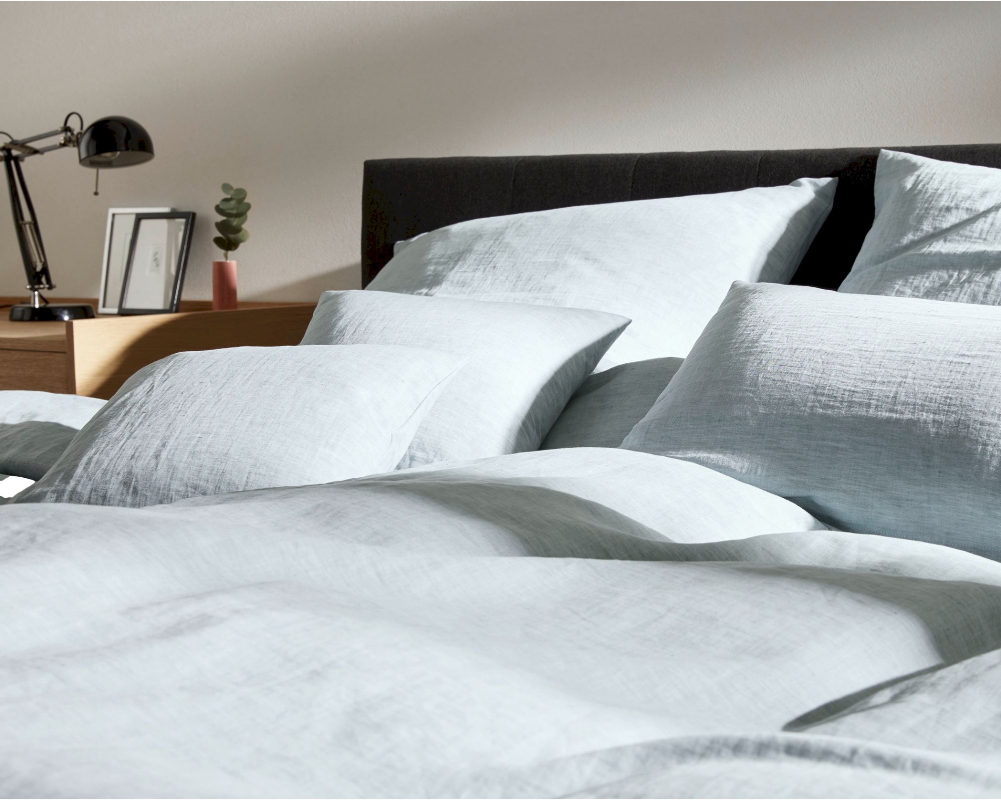 Elegante Casual Bettwäsche »Breeze« Salbei 7038-41 Bettwäsche 155x220 cm / 80x80 cm Image