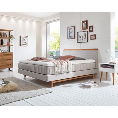 Kamjo »Ming Plus« Boxspringbett inkl. Topper 140x200 cm / H4/H4 / Anouk black Image
