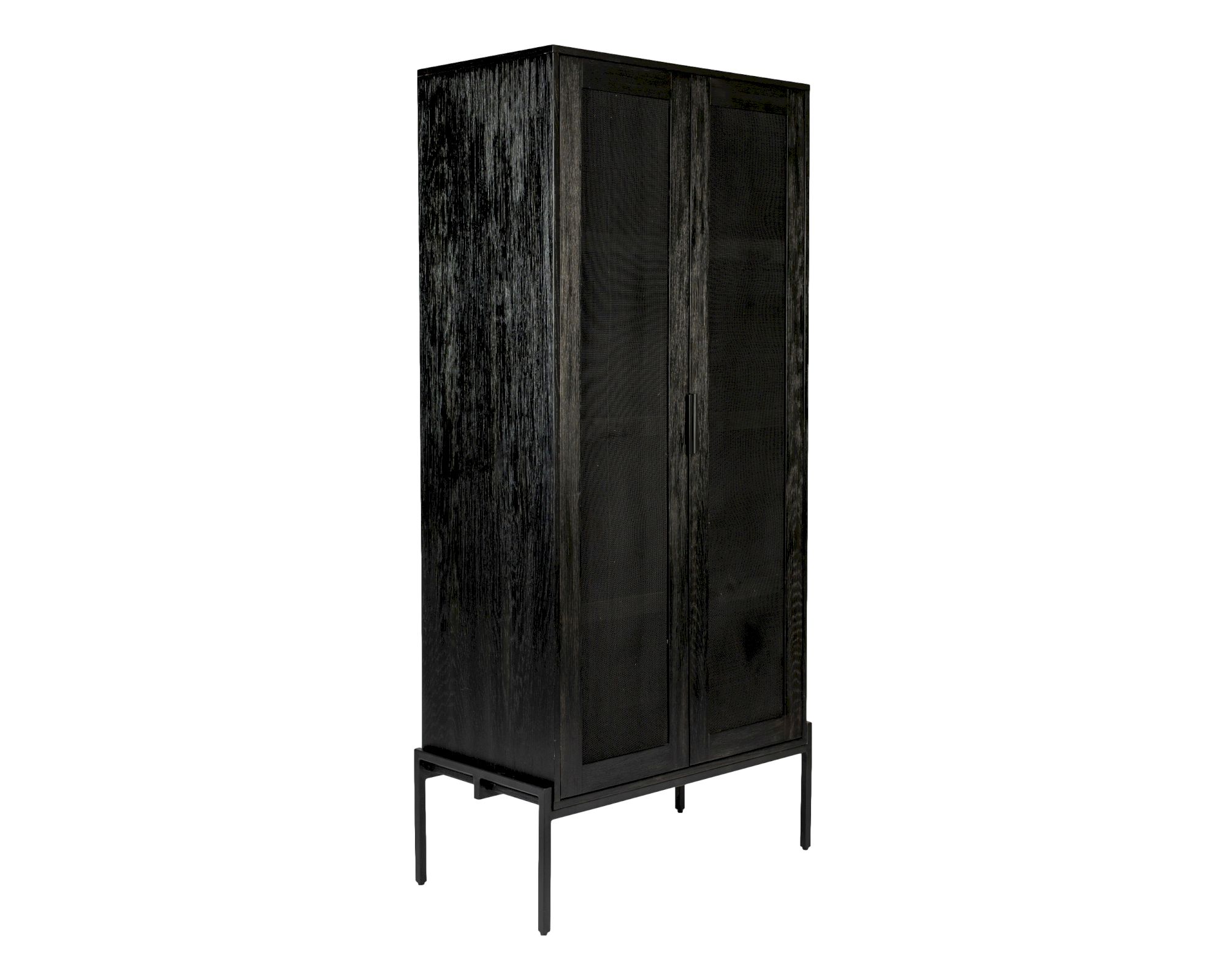 Zuiver »Hardy« Highboard schwarz schwarz