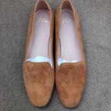 J. Crew Shoes | J. Crew Suede Smoking Slipper | Color: Brown | Size: 8