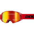 Bogotto B-Faster Motocross Goggles, black-red