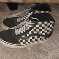 Vans Shoes | Checkered High Top Vans | Color: Black/Red/White | Size: 9