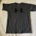 Under Armour Tops | Dark Gray And Black Under Armour T-Shirt Dry Fit | Color: Black/Gray | Size: S