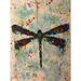 Buy Art For Less Pop Art Dragonfly by Ed Capeau - Graphic Art Print Canvas in Black, Size 24.0 H x 18.0 W x 1.5 D in | Wayfair CAN EDC362 24x18