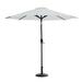 The Twillery Co.® Pierpoint 9' Market Umbrella in White | 102 H x 108 W x 108 D in | Wayfair A6FBAED428AB4EE6BE62127E0E6AE450