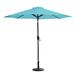 The Twillery Co.® Pierpoint 9' Market Umbrella in Green/Blue/Navy | 102 H x 108 W x 108 D in | Wayfair 96EBD64CBA334774B3FCBD9CBE4691E2
