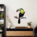 Sunside Sails Toucan Bird Wall Decal Vinyl in Green/Yellow | 30 H x 27 W in | Wayfair 7C01E9322CD94CFDA797E711DCB3157A