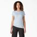 Dickies Women's Cooling Short Sleeve Pocket T-Shirt - Fog Blue Size XS (SSF400)