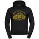 Black-Cafe London Retro Bike Capuche, noir-or, taille M