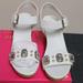 Kate Spade Shoes | Like New Kate Spade Kilian Sandal | Color: White | Size: 7.5