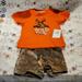 Carhartt Matching Sets | Carhartt Outfit Youth 9 Months | Color: Green/Orange | Size: 9mb