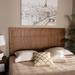 Baxton Studio Monroe Modern Transitional & Rustic Ash Walnut Finished Wood King Size Headboard - Wholesale Interiors MG9746-Ash Walnut-HB-King