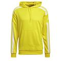 adidas Men's Squadra 21 Hooded Track Top, team yellow/white, S