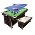 7Ft Green Pool Table Billiard + Air Hockey + Tennis Table + Cover plan for table