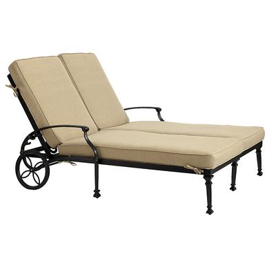 Amalfi Double Chaise with 2 Cushions - Ballard Designs