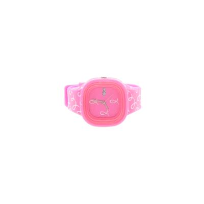 Flexi Watch: Pink Solid Accessories - Size Large