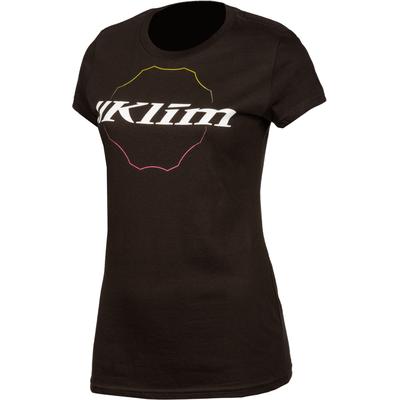 Klim Excel T-shirt dames, noir-blanc, taille L pour Femmes