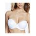 Plus Size Women's Margeau Low Plunge Strapless Bra by Dominique in White (Size 36 C)