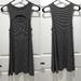American Eagle Outfitters Dresses | Knit Trapeze Dress | Color: Black/White | Size: Xs
