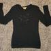 Tory Burch Sweaters | - Tory Burch Black Merino Wool Sweater Euc | Color: Black | Size: Xs