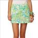 Lilly Pulitzer Skirts | Lilly Pulitzer It’s A Zoo Print Skirt/Skort. Size4 | Color: Blue/Green | Size: 4