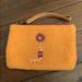 Anthropologie Bags | Miss Albright Specialty “J” Wool Bag Anthropologie | Color: Orange/Tan | Size: 8 X 5.25 Inches Approximately