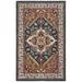 White 36 x 0.43 in Indoor Area Rug - Bungalow Rose Parul Oriental Handmade Tufted Wool Area Rug Wool | 36 W x 0.43 D in | Wayfair