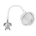 Supreme Housewares Sea Turtle Tea Ball Infuser Stainless Steel in Gray | 2 H x 2 W x 2 D in | Wayfair 05110