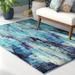 Blue 60 x 0.5 in Area Rug - Trent Austin Design® Rizer Abstract Area Rug Polypropylene | 60 W x 0.5 D in | Wayfair 356B332C475B4239A8C2943E4B1C2504