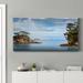 Highland Dunes Coastal Sanctuary - Wrapped Canvas Print Canvas, Solid Wood in Blue | 24 H x 12 W x 1 D in | Wayfair