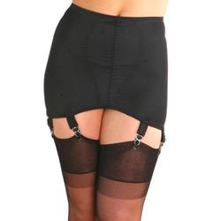 Nancies 6 Strap Girdle (XL, Black)