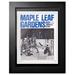 Toronto Maple Leafs Matchup 18'' x 14'' Framed Program Cover Art Print