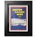 Boston Bruins 1930-31 Season 18'' x 14'' Framed Program Cover Art Print