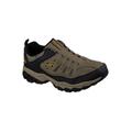 Wide Width Men's SKECHERS® After Burn-Memory Fit Shoes by Skechers in Pebble (Size 9 W)