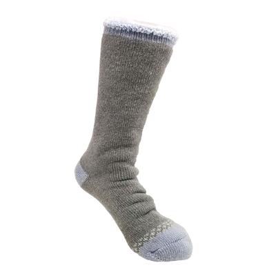 Plus Size Women's Solid Color Thermal Socks by GaaHuu in Grey Blue (Size OS (6-10.5))