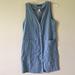 Brandy Melville Dresses | Brandy Melville Denim Button Down Mini Dress | Color: Blue | Size: S